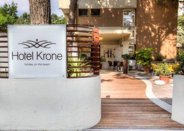 Hotel Krone Lido di Classe Esterno foto